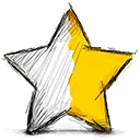 Yellow Star - star - Curated PNG