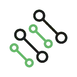 Green Connecting Rings - graphic design - Free PNG