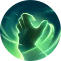 Green Energy Handprint - mystical - High Resolution PNG