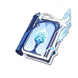 Ice Scroll - Transparent Layer PNG