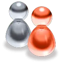 Red and White Figure - toy - High Resolution PNG