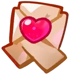 Heart Envelope - pink - gift - Free PNG