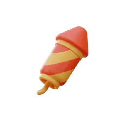 Firecracker - red - Designer Recommended PNG