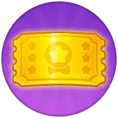 Gold Ticket - reward - Transparent Layer PNG