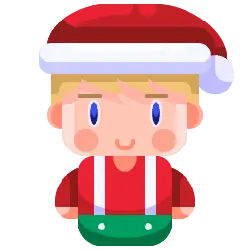 Christmas Elf - red - holiday - PNG