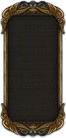 Black Decorative Frame - Transparent Layer PNG