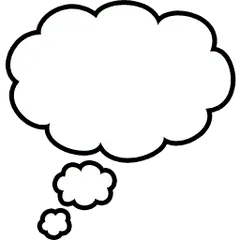 Thinking Bubble - Free Download PNG