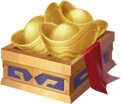 Gold ingot box - gift - Free PNG