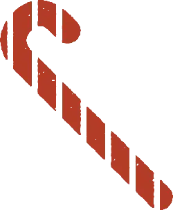 Candy Cane - holiday - stripes - No Watermark PNG