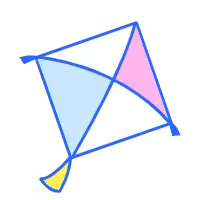 Kite - pink - No Watermark PNG