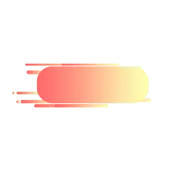 Gradient Rectangle - minimalist design - PNG