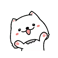 Smiling Cat - small animal - cute - No Background PNG