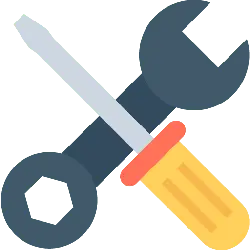 Wrench and Screwdriver - machinery - High Resolution PNG
