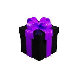 Gift Box - package - purple - Transparent Layer PNG