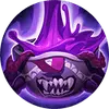 Purple Demon Eye - monster - PNG Images