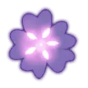 Purple Flower - purple - abstract - Transparent Background PNG