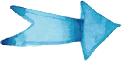 Blue Arrow - indicate - High Resolution PNG