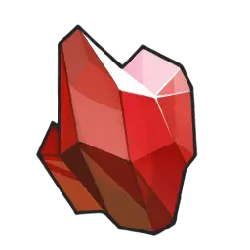 Red Crystal - decoration - Free PNG