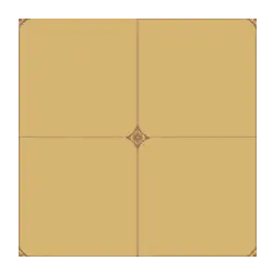 Geometric Pattern - lines - square - Transparent Background PNG