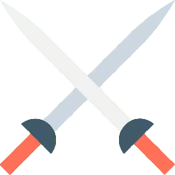 Crossed Swords - weapon - fighting - No Watermark PNG