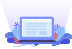Laptop with Plants - technology - No Background PNG