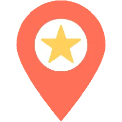 Star Map Marker - map - Free PNG