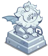 Ice Lion Statue - lion - Transparent Background PNG