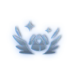Blue Wings Logo - glowing - Free Download PNG