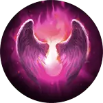 Purple Flame Angel - magic - Free Download PNG