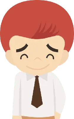 Red-haired Boy - smile - High Resolution PNG