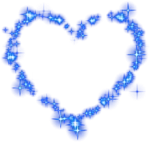 Blue Heart Shape Pattern - blue - No Background PNG