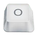 Circle Key - keyboard - High Resolution PNG