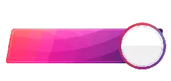 Colorful Button - pink - Free PNG