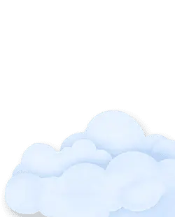 Clouds - simple - High Resolution PNG