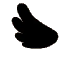 Cartoon Wings - lines - PNG Images