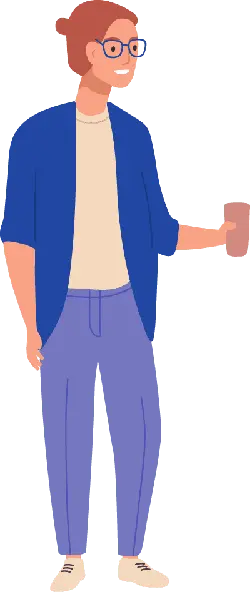 Man in Blue Coat - handbag - Free Download PNG