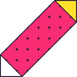 Watermelon - triangle - High Resolution PNG