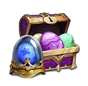 Treasure Chest and Gemstones - magic - High Resolution PNG