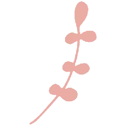 Pink Plant Branch - abstract - No Background PNG