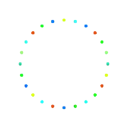 Colorful Dots - PNG