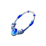 Blue Gemstone Necklace - High Resolution PNG