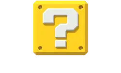 Question Block - Mario game item block - No Background PNG