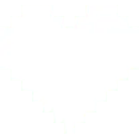Pixel Heart - abstract - digital art - PNG Images