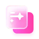 Flash Icon - pink - Free PNG