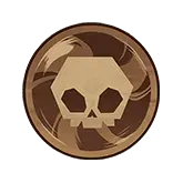 Skull Badge - badge - Transparent Layer PNG