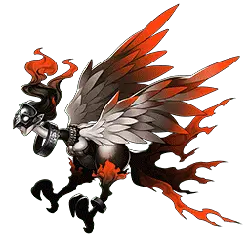 Phoenix Knight - hero - fire - PNG Images
