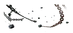 Chain - red - black - Lossless PNG