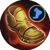 Flaming Boots - speed - Transparent Background PNG
