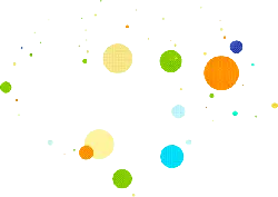 Colorful Dots Pattern - vibrant colors - High Resolution PNG