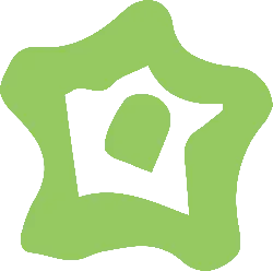 Green Abstract Shape - Transparent Background PNG